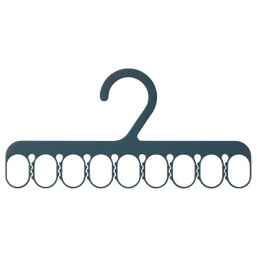 SLIBB, hanger with 8 grip clips, 004.990.04