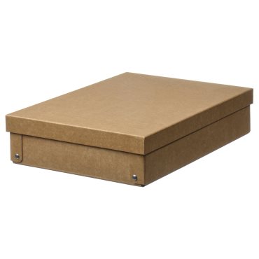 GÄRDESGÅRD, storage box with lid, 25x35x8 cm, 005.969.34