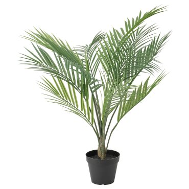 FEJKA, artificial potted plant in/outdoor/Areca palm, 12 cm, 006.152.25