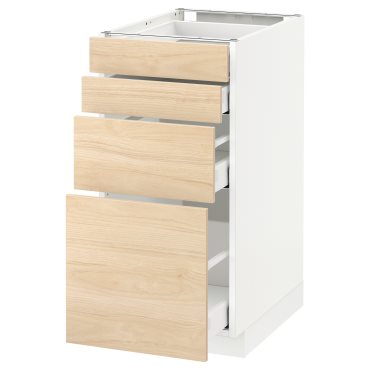 METOD/MAXIMERA, base cabinet 4 fronts/4 drawers, 092.162.08