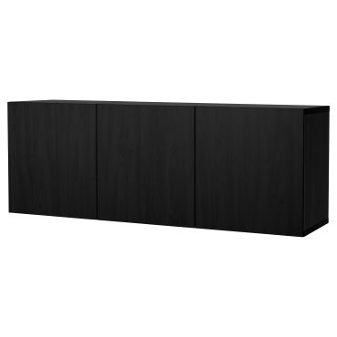 BESTÅ, wall-mounted cabinet combination, 180x42x64 cm, 094.259.09