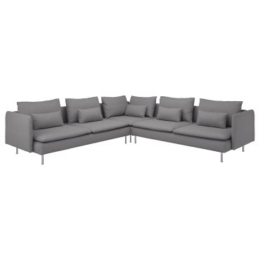 SÖDERHAMN, corner sofa, 6-seat, 094.520.78