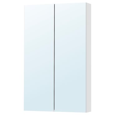 GODMORGON, mirror cabinet with 2 doors, 102.189.99