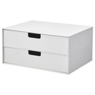FJÄDERHARV, mini chest with 2 drawers, 32x25 cm, 105.968.96