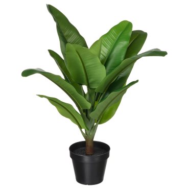 FEJKA, artificial potted plant in/outdoor Banana tree, 12 cm, 106.008.60