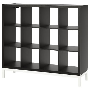 KALLAX, shelving unit with underframe, 147x129 cm, 194.426.92