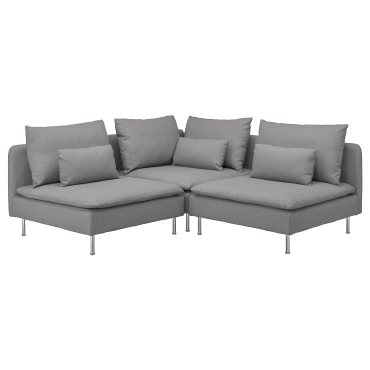 SÖDERHAMN, corner sofa, 3-seat, 194.520.68