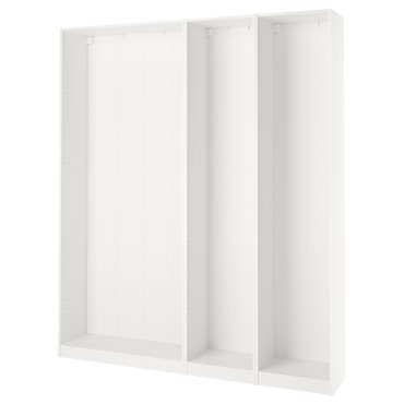 PAX, 3 wardrobe frames, 200x35x236 cm, 194.947.56