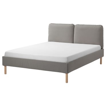 SAGESUND, upholstered bed frame, 160x200 cm, 194.964.87