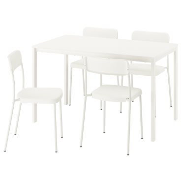 VIHALS, table and 4 chairs, 125x74 cm, 195.899.38