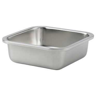 IKEA 365+, δοχείο τροφίμων/τετράγωνο, 600 ml, 205.803.19