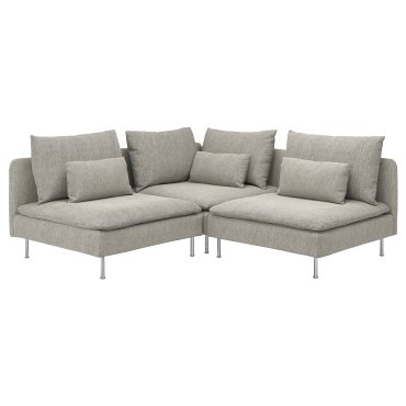 SÖDERHAMN, corner sofa, 3-seat, 293.058.83