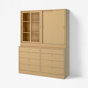 TONSTAD, storage combination with drawers, 164x47x210 cm, 295.478.82