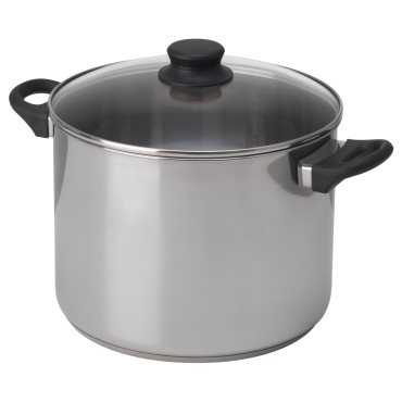 ANNONS, pot with lid, 10 l, 303.264.22