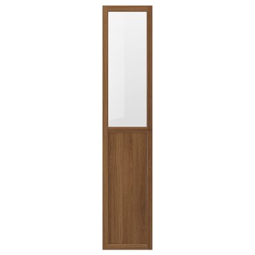 OXBERG, panel/glass door, 40x192 cm, 305.087.09