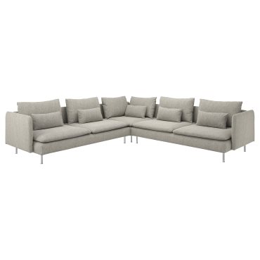 SÖDERHAMN, corner sofa, 6-seat, 393.058.92