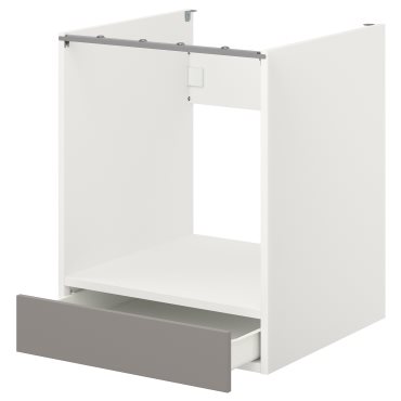 ENHET, base cabinet for oven with drawer, 393.209.20