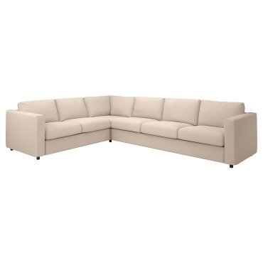 VIMLE, corner sofa, 5-seat, 393.996.59