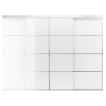 SKYTTA/FARVIK, sliding door combination, 326x240 cm, 394.240.41