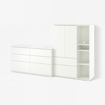 VIHALS, storage combination, 245x47x140 cm, 394.421.77