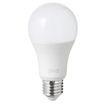 TRÅDFRI, LED bulb E27 1055 lumen wireless dimmable white spectrum/globe, 404.867.83