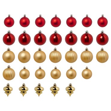 VINTERFINT, tree ornament/bauble, set of 32, 405.813.89