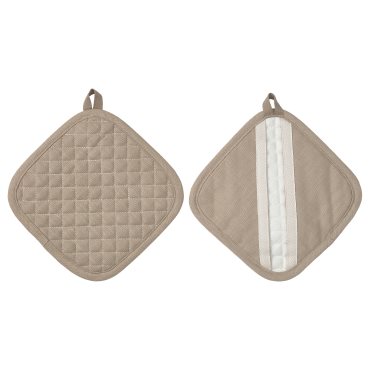 VÄLVÅRDAD, pot holder 2 pack, 19x19 cm, 406.180.00