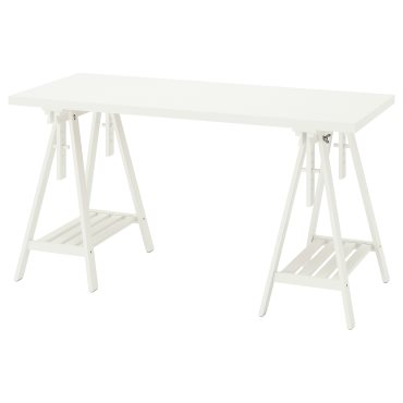 LAGKAPTEN/MITTBACK, desk, 140x60 cm, 494.171.96