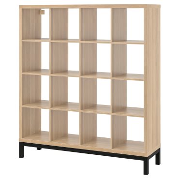 KALLAX, shelving unit with underframe, 147x164 cm, 494.427.18