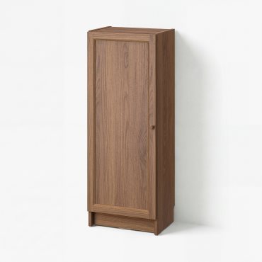 BILLY/OXBERG, bookcase with door, 40x30x106 cm, 494.832.90