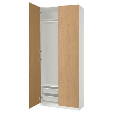 PAX/STORKLINTA, wardrobe combination, 100x38x236 cm, 495.626.16