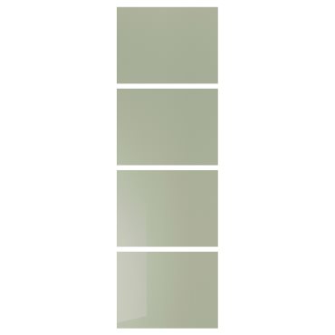 HOKKSUND, 4 panels for sliding door frame, 75x236 cm, 504.806.67
