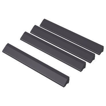 RUNNEN, edging strip, outdoor floor decking, 4 pack, 504.941.41