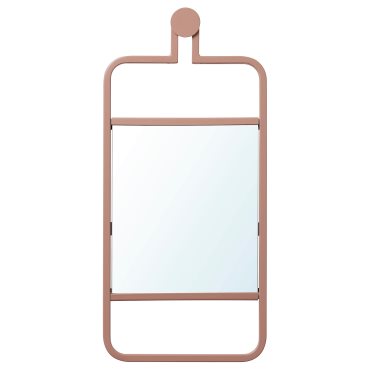 GRANVÅG, mirror wall hanging, 22x48 cm, 505.109.85