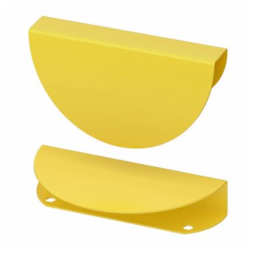 BEGRIPA, handle set of 2/half-round, 130 mm, 505.726.00