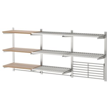 KUNGSFORS, suspension rail/shelf/rail/wall grid, 592.848.79