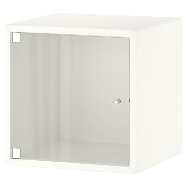 EKET, wall cabinet with glass door, 593.363.74