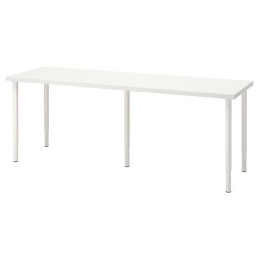 LAGKAPTEN/OLOV, desk, 200x60 cm, 594.175.82