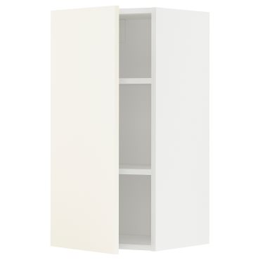 METOD, wall cabinet with shelves, 40x80 cm, 595.072.57