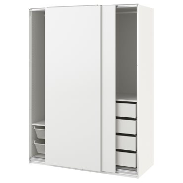 PAX/HASVIK, wardrobe combination, 150x66x201 cm, 595.156.10