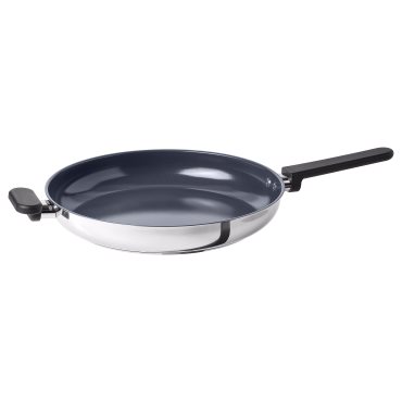 MIDDAGSMAT, τηγάνι/αντικολλητική επένδυση, 32 cm, 604.636.86