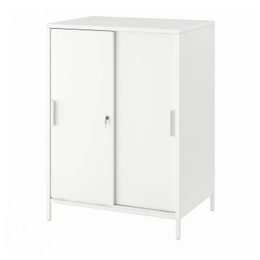 TROTTEN, cabinet with sliding doors, 80x110 cm, 604.747.60