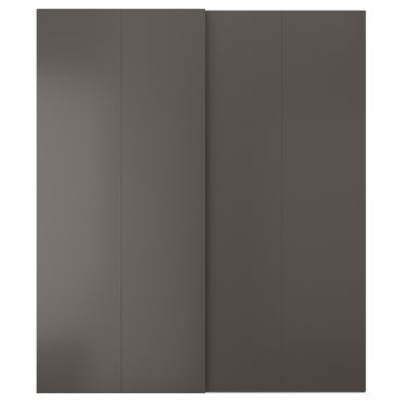 HASVIK, συρόμενη πόρτα, 2 τεμ. 200x236 cm, 605.109.56