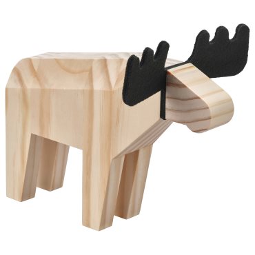 HOSTAGILLE, decoration/moose, 18 cm, 606.002.97