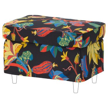STRANDMON, slipcover for footstool, 606.363.57