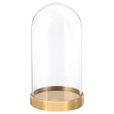 BEGÅVNING, glass dome with base, 703.439.38