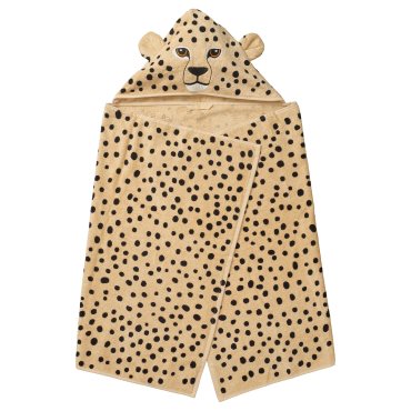 SANDLÖPARE, towel with hood, 70x140 cm, 706.032.57
