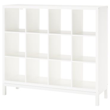 KALLAX, shelving unit with underframe, 147x129 cm, 794.426.94