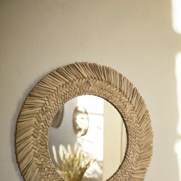 VRIGSTAD, mirror/handmade, 63 cm, 805.184.66