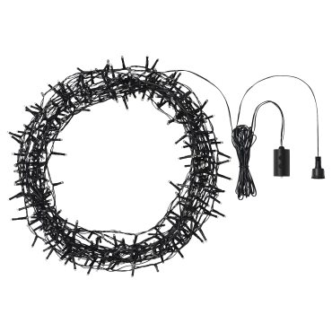 STRÅLA, γιρλάντα με ενσωματωμένο φωτισμό LED/400 λαμπτήρες/εξωτερικού χώρου, 805.831.74